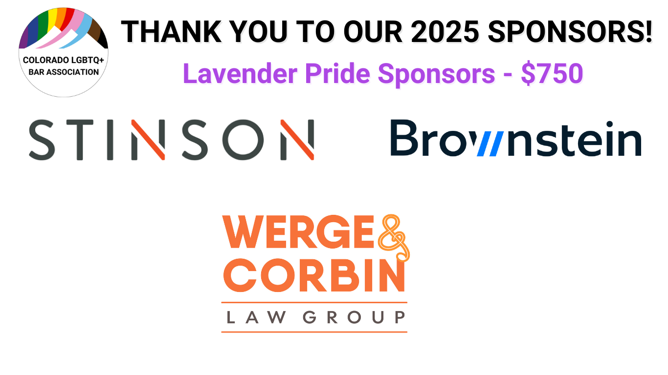 Lavender Pride Sponsors